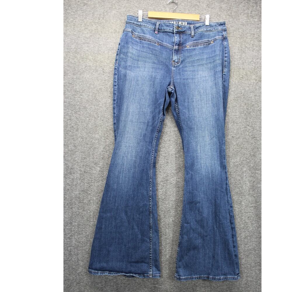 Idyllwind Blue Flare Wide Leg Jeans